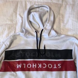 Topshop Sweaters - Classic white Stockholm hoodie Topshop Sweaters - Classic white Stockholm hoodie